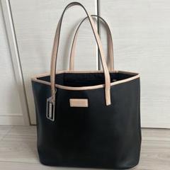 極美品　A4収納　コーチ　トートバッグ　ビジネス　ナイロン　黒　ブラック COACH コーチ トートバッグ 肩掛け 手提げ ブラック系 黒 レザー