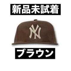 新品 ブラウン ヤンキース mondaysuck マンデーサック キャップ