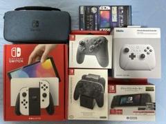 Nintendo Switch 有機EL 美品+MicroSD512G 周辺機器