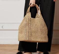 A POINT ETC★アポワンウテセ★ラフィア★かごバッグ 楽天市場】【a point etc _】【Raffia pouch】アポワンウテセ