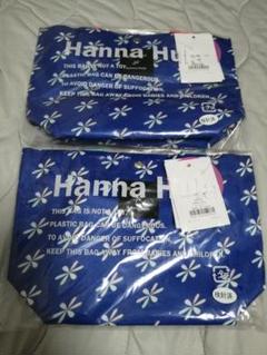 Hanna Hula 花柄トートバッグ 2個セット