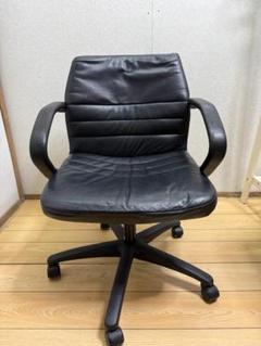 burgtec 高級品 引き取り限定 本革オフィスチェア 250414-12H