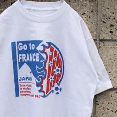 '98フランスWC adidas大会公認Tシャツ(希少デザイン) 希少 古着 