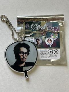 オリックス　オリメン うちわ型アクリルキーチェーン　福田周平