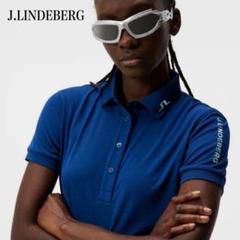 ☆J.LINDEBERG ジェイリンドバーグ 半袖ポロシャツ　M
