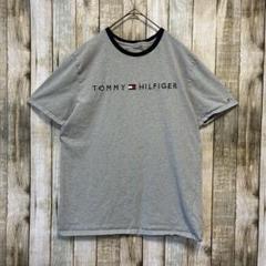 H71 トミーヒルフィガー TOMMY HILFIGER ロゴ刺繍Tシャツ 万能