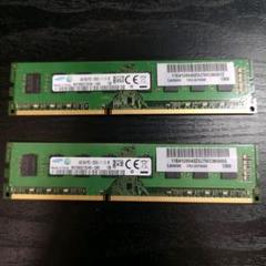 デスクトップPC用 物理メモリ(SAMSUNG) DDR3 PC3-12800