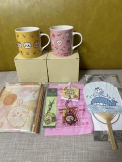 ちいかわ　もぐもぐ本舗　伏見稲荷　うさぎ　マグカップ　エコバッグ　限定　おまとめ