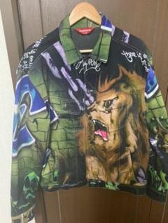 supreme lion jacket