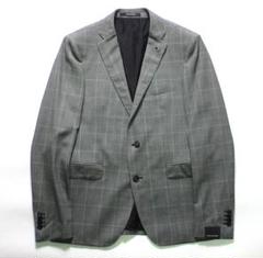 極美品 タリアトーレ テーラード アンコン仕立て ギンガムチェック 48 春夏 極美品 タリアトーレ テーラード アンコン仕立て ギンガム