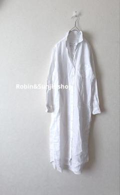 Frank&Eileen RORY Whitelinenshirtワンピースのサムネイル