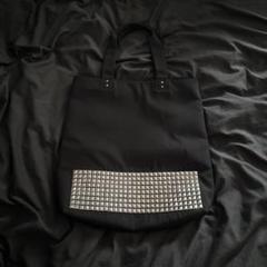 kmriiレザースタッズベルトとkmriiトートバッグ セット kmriiレザースタッズベルトとkmriiトートバッグ セット - メルカリ