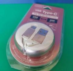 Type-C USB 充電 通信 巻き取りケーブル