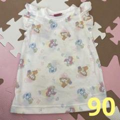 新品未使用　ディズニー　プリンセス　半袖Tシャツトップス　90センチ