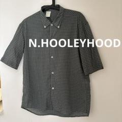 N.HOOLYWOOD エヌ ハリウッド 半袖チェックシャツ 38 N.HOOLYWOOD - N.HOOLYWOOD COMPILE HALF SLEEVE SHIRT / エヌ
