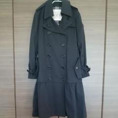 PUCH レディトレンチ トレンチコート 紺 ラメ チェック 検索/ BEAMS PUCH レディトレンチ トレンチコート 紺 ラメ チェック 検索