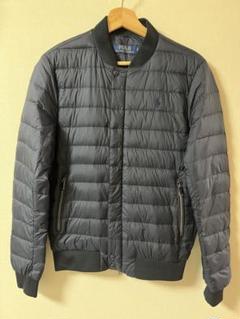 [美品]Polo Ralph Laurenキルティングダウンジャケット ネイビー