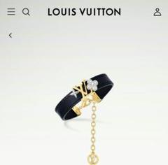 ♡Louis Vuitton♡ルイヴィトン♡ブレスレット♡黒 LOUIS VUITTON - ルイ ヴィトン ブラスレ キャッチ イット 19cm