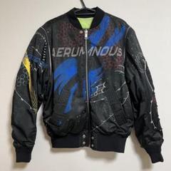 美品!L位★ディーゼル ブルゾン フライト ジャケット MA-1 シンサレート Rocky Monroe ma1 ma-1 オーバーサイズ 中綿MA-1 ミリタリー