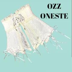 OZZ ONESTE コルセット　レース　ベルト　アクセント　白　ホワイト OZZ ONESTE コルセットレースベルトアクセント白ホワイト
