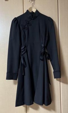sheglit シェグレット黒いハイネックロングドレス sheglit シェグレット黒いハイネックロングドレス
