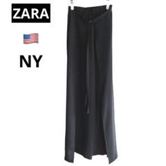 【ZARA】NY ワイド　ラップ　パンツ　未使用品