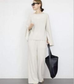 J.S.レリューム定価14300円ツイードフリンジVネックサロペット　36 JOURNAL STANDARD relume（ジャーナルスタンダード レリューム