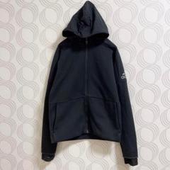 adidas♡ジュニアパーカー BIDCH ハイブリッドフーディ 裏起毛 150