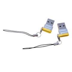 USB Type-C 変換アダプタ 2個セット ストラップ付き 急速充電