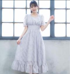 eyelyn エブリン シアーチェックコルセットOP
