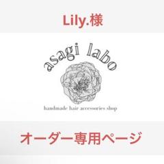 Lily.様　オーダー専用ページ