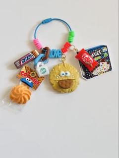モンスター塩クッキー　じゃらじゃらキーホルダー　No.45