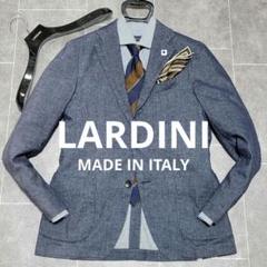 ★あんころ LARDINI 春夏麻 新ロゴ 約15万 テーラードジャケット ☆あんころ様専用 LARDINI 春夏麻 新ロゴ 約15万 テーラード