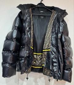 【イタリア製】FENDI ペカン柄 ブロックチェック 裏地ファー 総柄ジャケット FJ7817A5W3F118W_01?wid=2000&