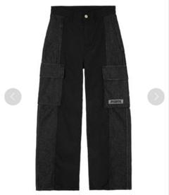 X-girl デニムカーゴパンツ DENIM MIXED PANTS Y2K - メルカリ