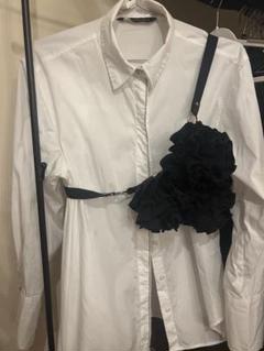 新品 AD2023 ノワールケイニノミヤ コムデギャルソン フリルハーネス COMME des GARCONS コムデギャルソン noir kei ninomiya