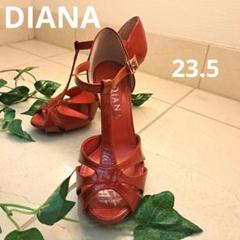 DIANA　ダイアナ　サンダル　赤　23.5