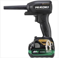 土日値下　ＨｉＫＯＫＩ　【限定カラー】１８Ｖコードレスエアダスター　セットのサムネイル