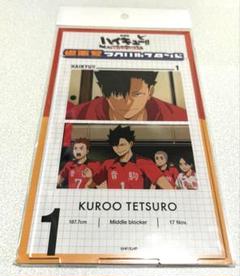 ハイキュー　ゴミ捨て場の決戦　タワレコカフェ　アクリルスタンド　黒尾鉄朗　新品