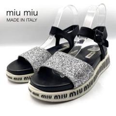 2025年最新】miumiu サンダル 37の人気アイテム - メルカリ