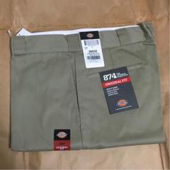 Dickies 874 36X32 カーキ