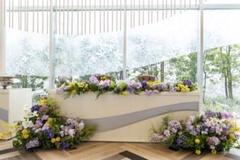 【引き取り歓迎】バラ売り可 造花フラワーアレンジメント3点★高砂風★ アンのお花屋さん 花 プリザーブドフラワー 新春 花扇 ひな祭り