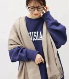 美品】ジャーナルスタンダード大判ストールカシミヤ週末連休セール