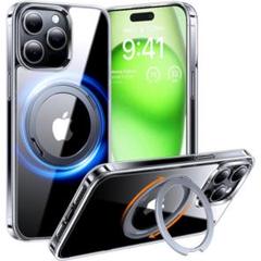 iPhone15ProMax ケース TORRAS 正規品 360度回転スタンド
