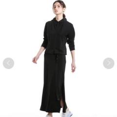エポカLA MAGLIA Lu TECS　コンフォータブルパーカー黒40 エポカLA MAGLIA Lu TECSコンフォータブルパーカー黒40