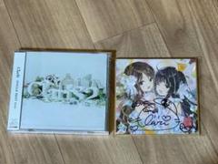 ClariS 直筆サイン入りミニ色紙と2ndアルバム ClariS 直筆サイン入りミニ色紙 + SINGLE BEST 2nd(通常)-売り
