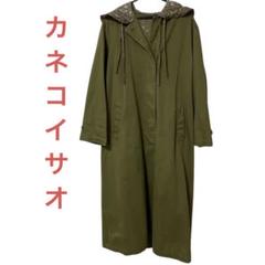 古着 カネコイサオ スプリングコート レディース ベージュ 無地 綿 11号 楽天市場】スプリングコート レディース 春秋 トレンチコート