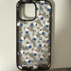 キティ50周年ステッカーフィルムケース(casetify)iPhone15pro casetify】キティ50周年ステッカーフィルムケースiPhone15pro