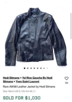 Hedi Slimane x YSL AW98 レザージャケット Hedi Slimane x YSL AW98 レザージャケット - メルカリ