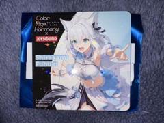 ホロライブ JOYSOUND ジョイサウンド コースター ホログラム 白上フブキ ホロライブ×JOYSOUNDコラボコースター 白上ふぶきホログラム